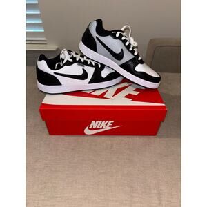 Nike Ebernon Low Prem - white/black-Wolf grey